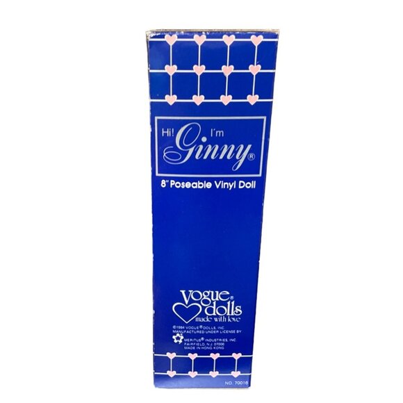 Ginny 8” Poseable Vinyl Doll Vintage 1985 Vogue Dakin - Picture 4 of 6